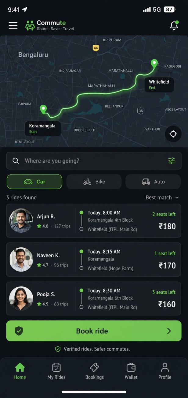 Passenger booking